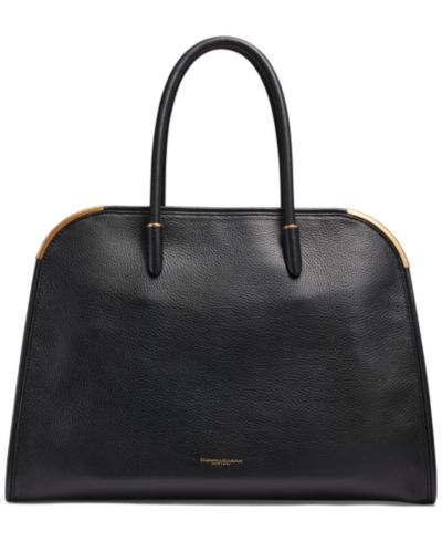 Сумка-тоут Donna Karan New York Satin Leather Tote Bag