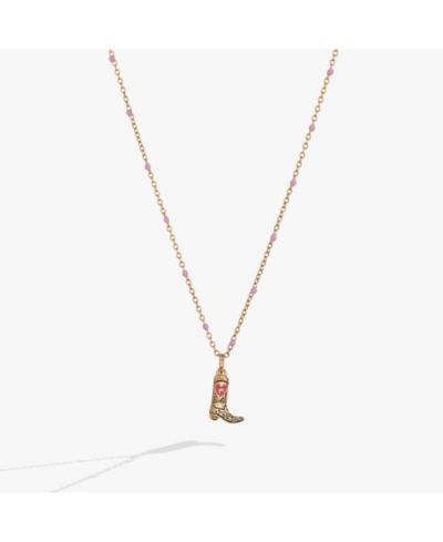 Подвеска Alex and Ani Barbie Cowboy Boot