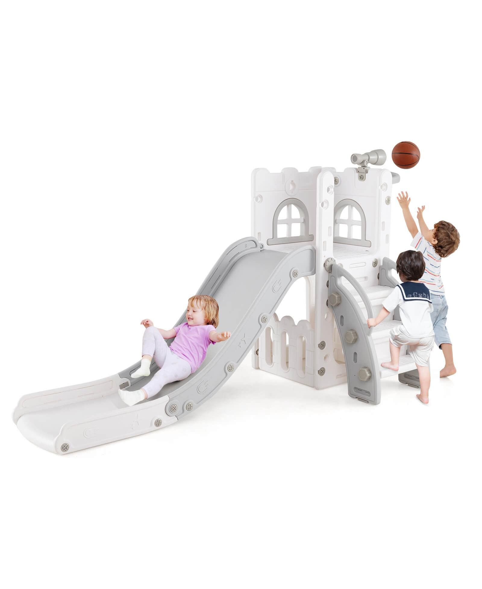 Детская горка 6 в 1 L-shaped для детей 1-3 лет