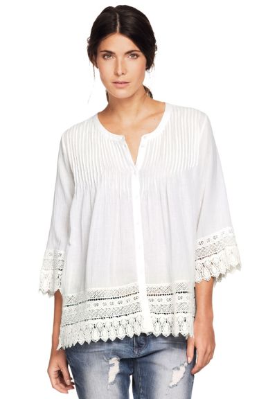 Женская блузка ellos Crochet Trim