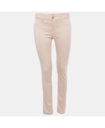 Emilio Pucci Женские джинсы Low Rise, розовый хлопок, б/у