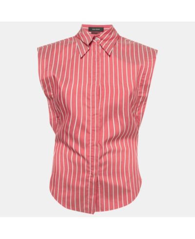 Женская шелковая рубашка Isabel Marant Striped Silk Enza