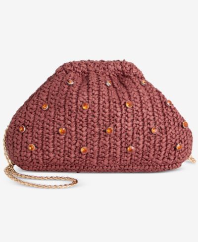 Сумка через плечо On 34th Crochet Raffia