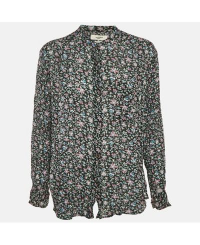 Pre-Owned Isabel Marant Women's Etoile Printed Crepe Top