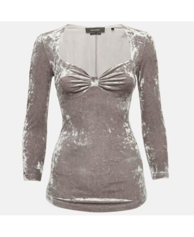 Pre-Owned Isabel Marant Women's Sweetheart Neck Gubaia Top