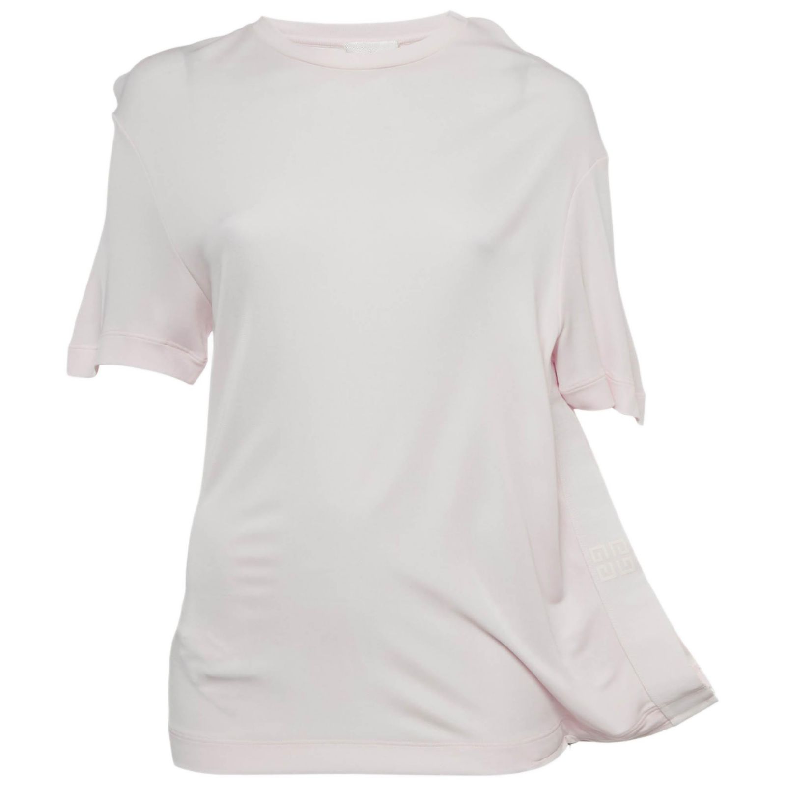 Женский асимметричный топ Givenchy Pink Jersey 4G, б/у