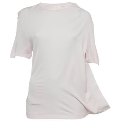 Pre-Owned Givenchy Women's Pink Jersey 4G Asymmetrical Top