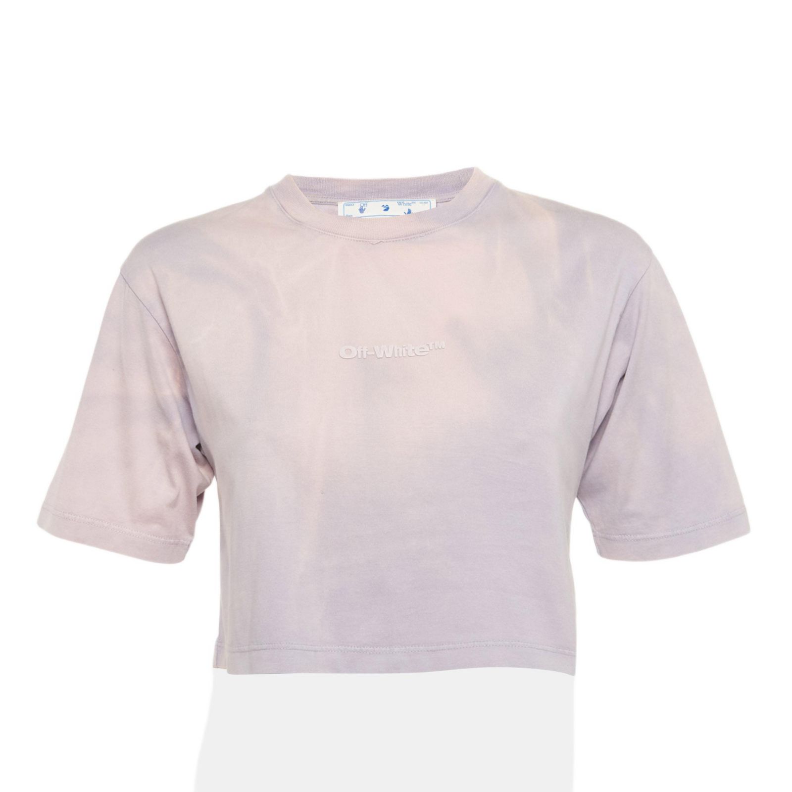 Pre-Owned Off-White Женский кроп-топ с логотипом
