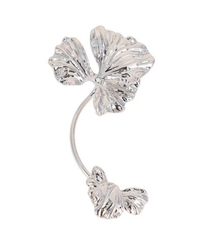Женские SOHI The Withering-Petal Cuff Earrings - Metallic