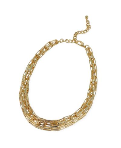 Женское ожерелье The Braid Pin-Link Chain - California