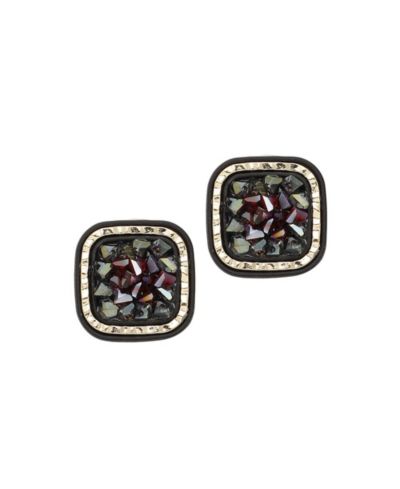 SOHI Women's Crystal Stud Earrings