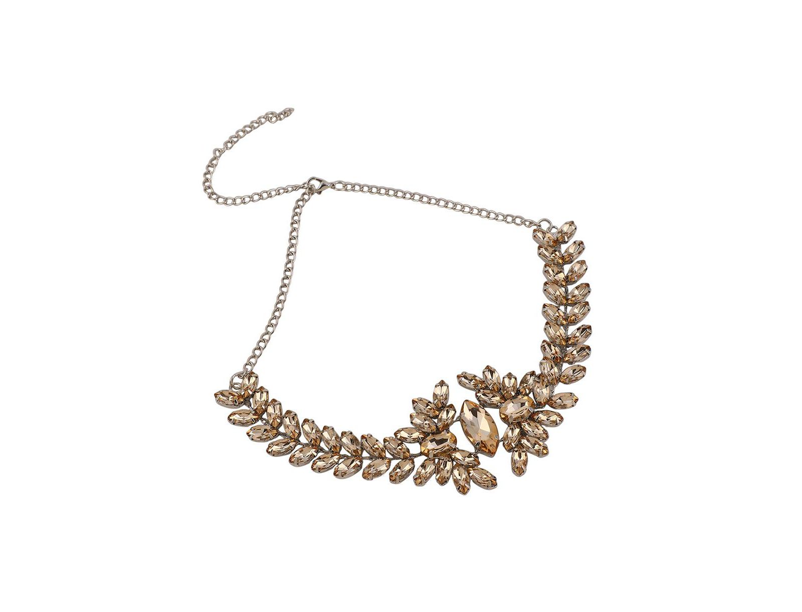 Женское ожерелье The Marquise-Bloom Collar - Citrine