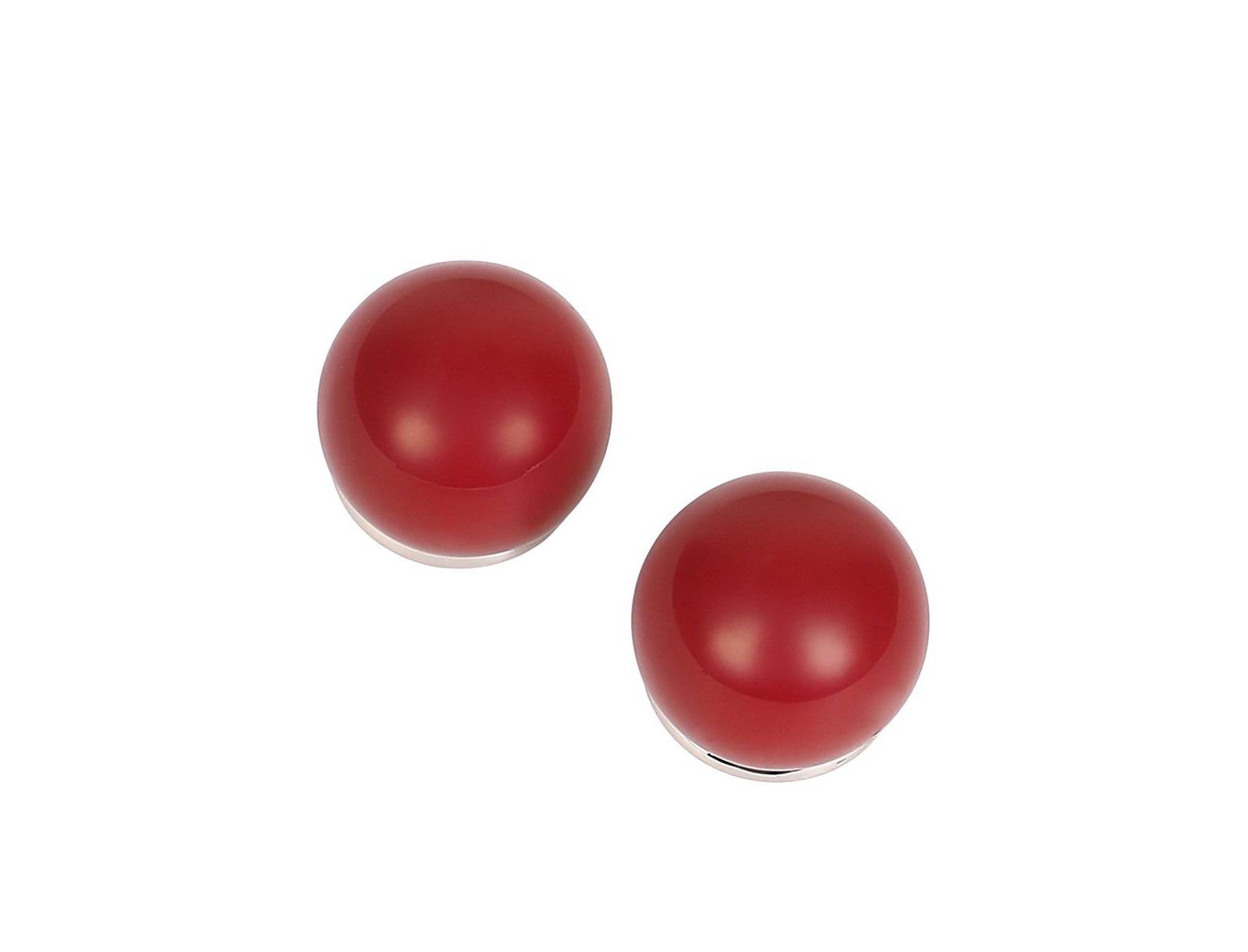Women's The Chunky-Jacqueline Stud Earrings - Cherry & Metallic