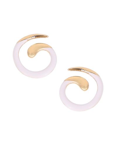 Серьги-гвоздики SOHI Women's The Enamel-Spirale California