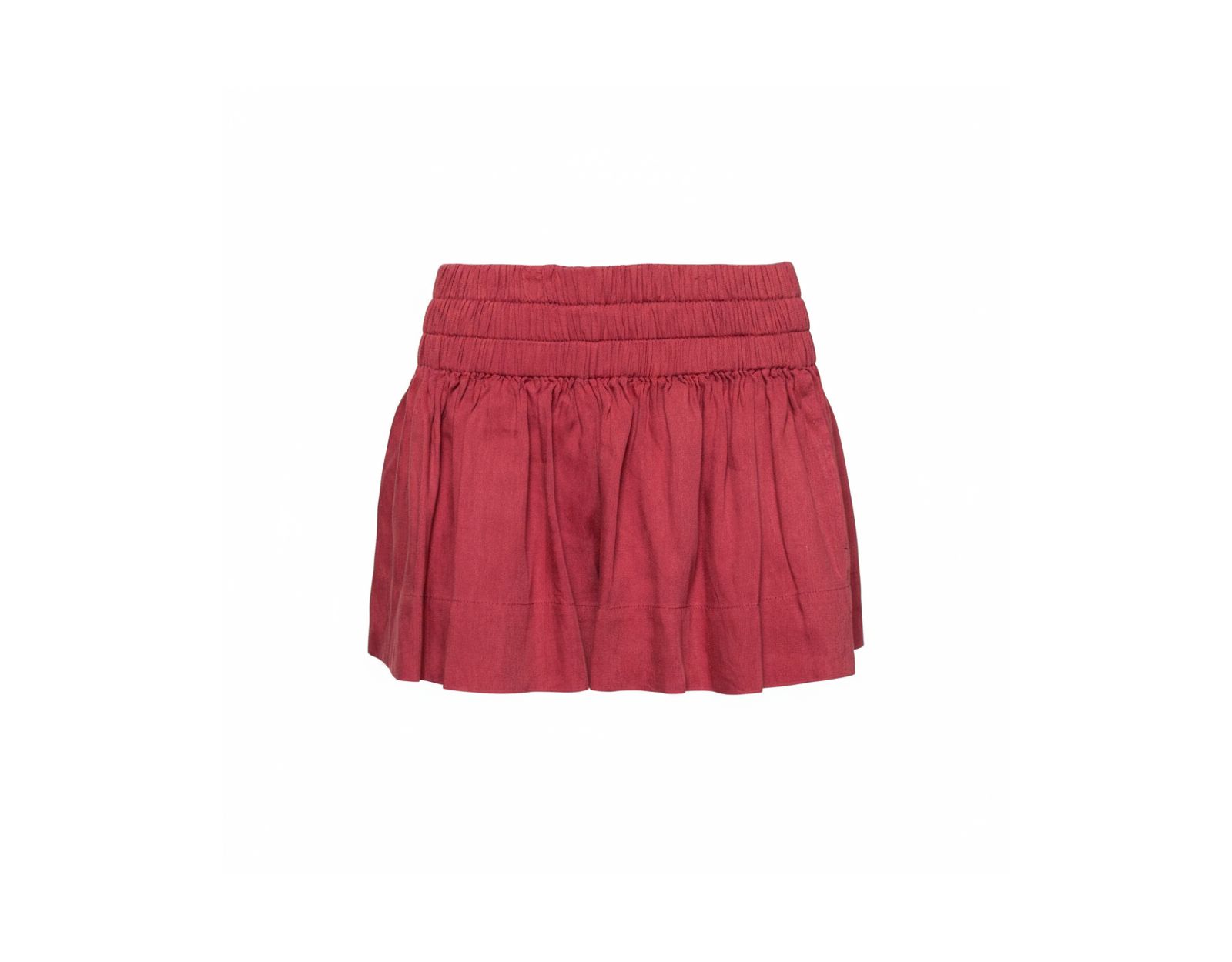 Pre-Owned Isabel Marant Women's Etoile Red Linen Blend Shorts