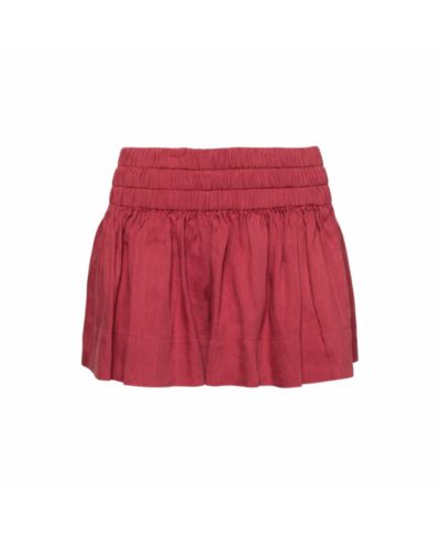 Pre-Owned Isabel Marant Женские шорты из смеси льна Etoile Red