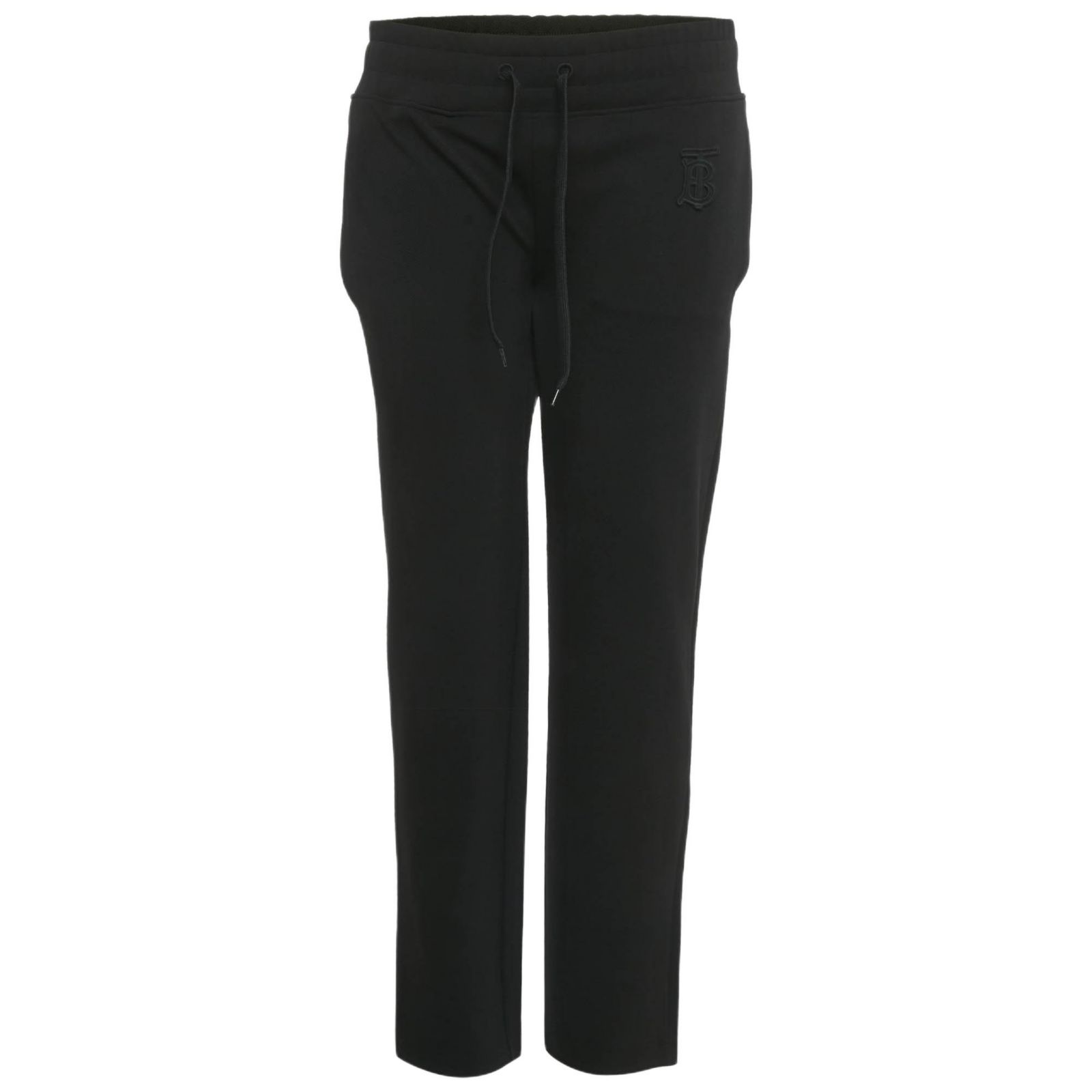 Pre-Owned Burberry Women's Tb Embroidered Crepe Gresham Drawstring Trousers