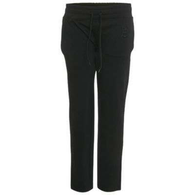 Pre-Owned Burberry Women's Tb Embroidered Crepe Gresham Drawstring Trousers