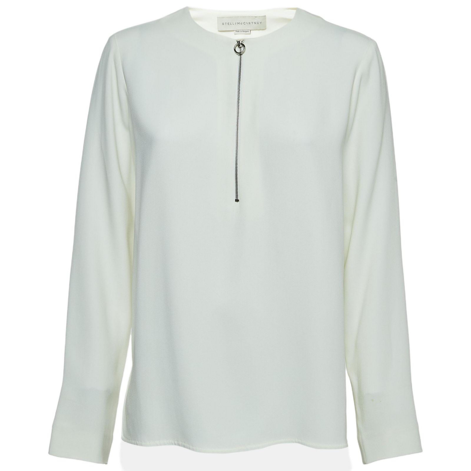 Pre-Owned Stella Mccartney Women's White Crepe Top