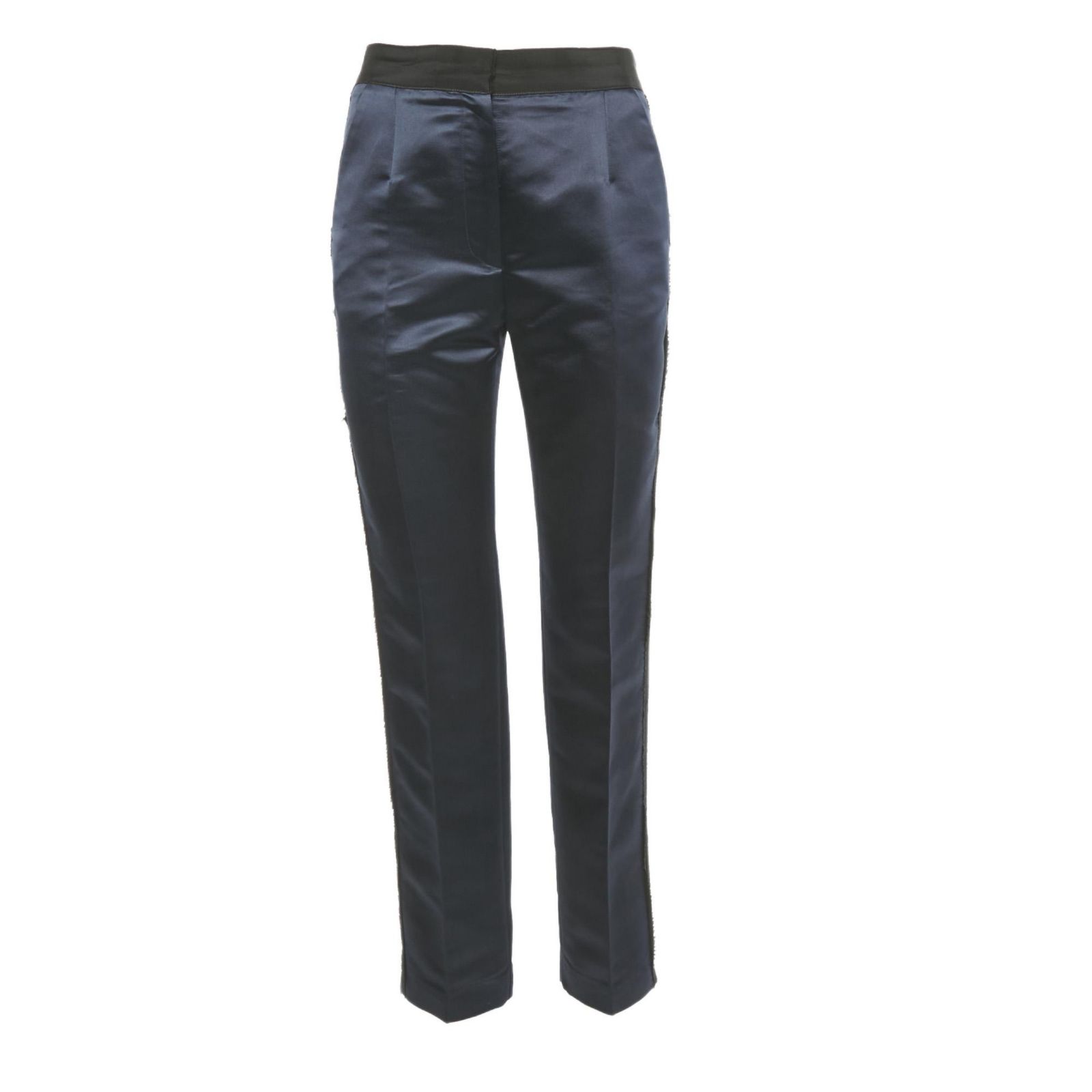 Брюки Pre-Owned Dolce & Gabbana Women's Contrast Trimmed