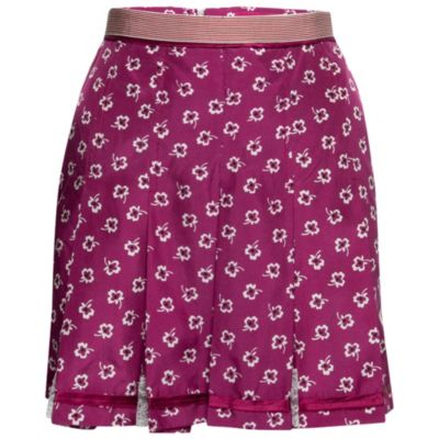 Pre-Owned Dolce & Gabbana Women's Pre-Owned Dandg By Dolce and Gabbana Pink Printed Silk Mini Skirt