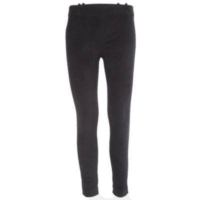Pre-Owned Balenciaga Women's Black Textured Corduroy Slim Fit Trousers