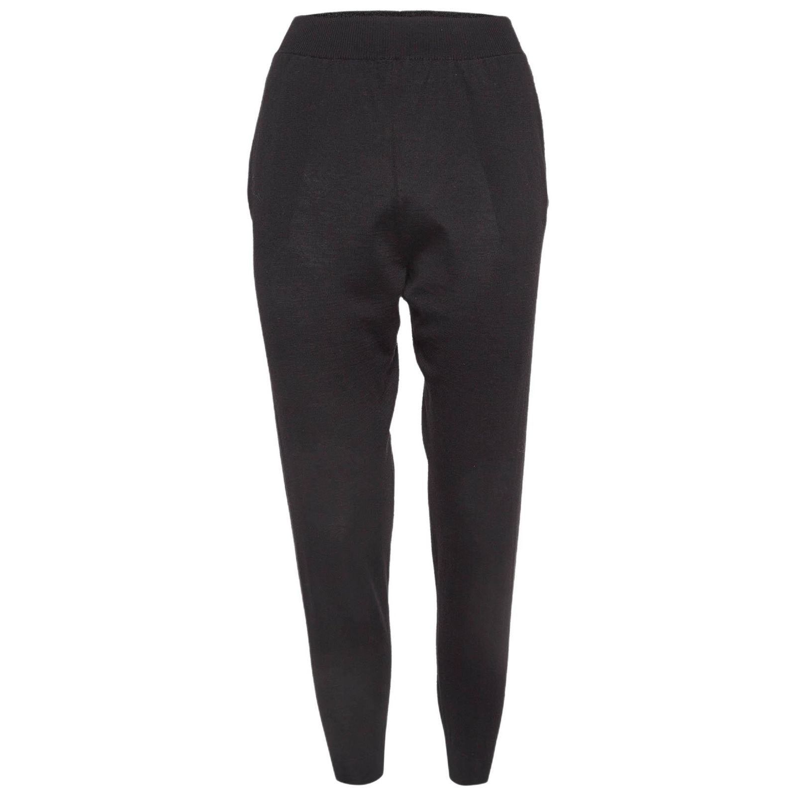 Женские джоггеры Pre-Owned Stella Mccartney Black Stretch Knit