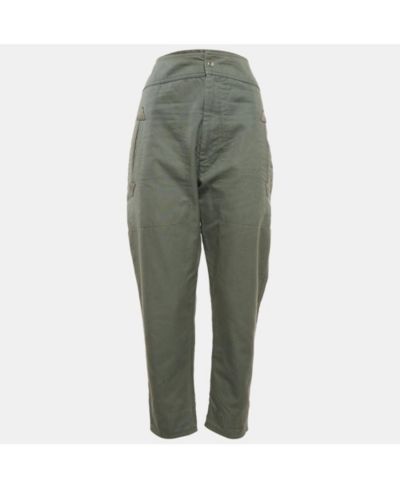 Женские брюки Isabel Marant Etoile Cotton Tapered Raluniae