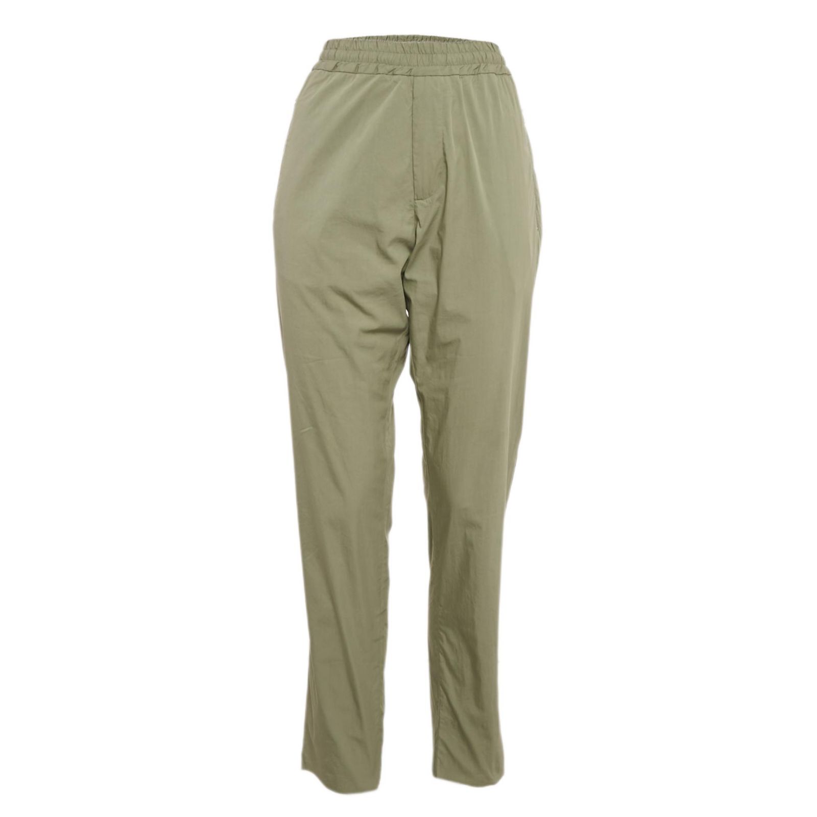 Pre-Owned Stella Mccartney Women's Green Cotton Contrast Trimmed Pants