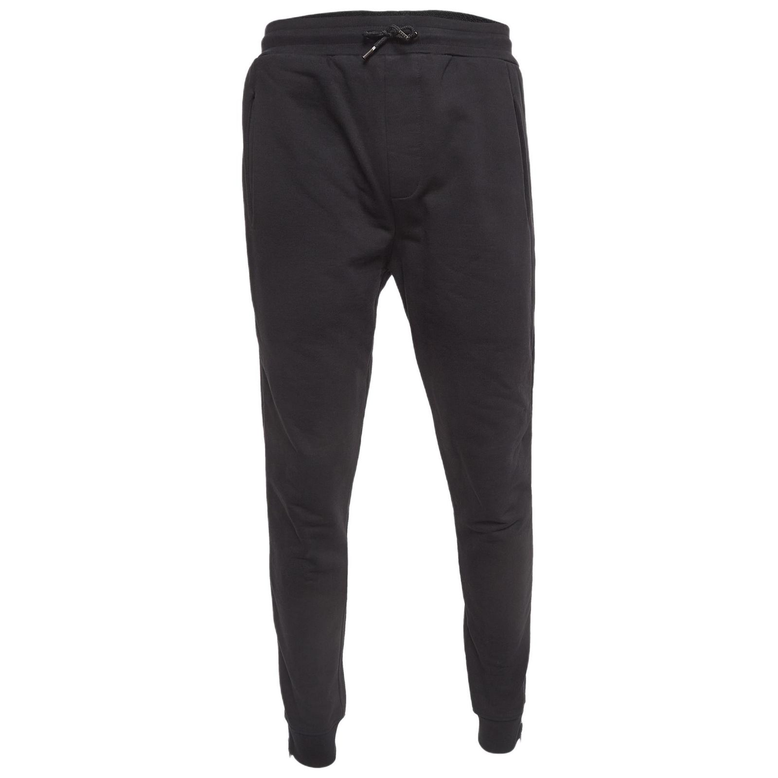 Pre-Owned Alexander Mcqueen Женские джоггеры из плотного трикотажа с молнией, черные
