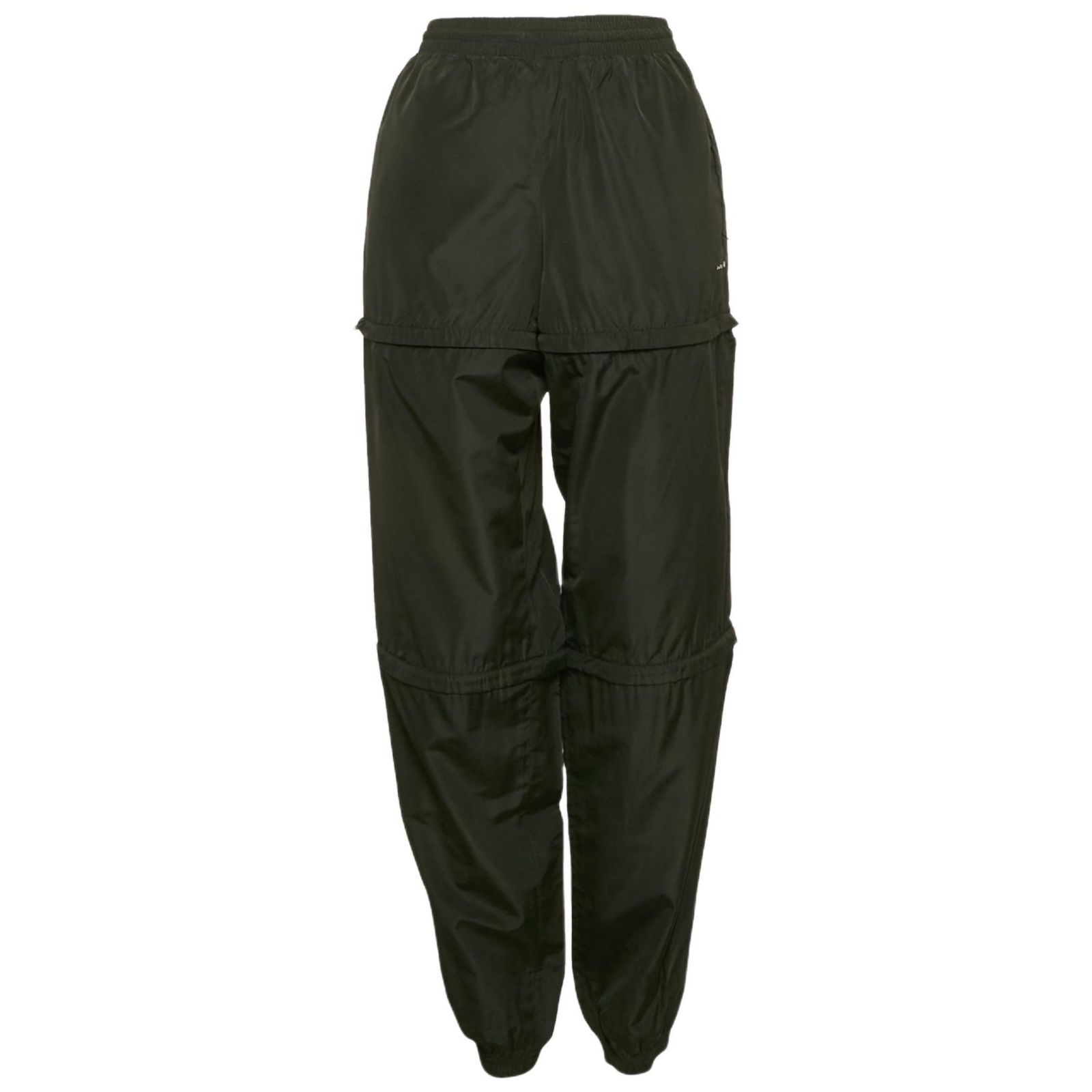 Pre-Owned Balenciaga Women's Black Synthetic Detachable Track Pants