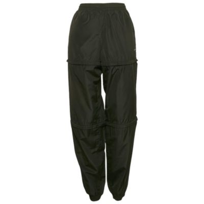 Б/у женские спортивные брюки Balenciaga черные, синтетика, съемные