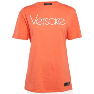 Женская футболка Versace 1978 Re-Edition из хлопка