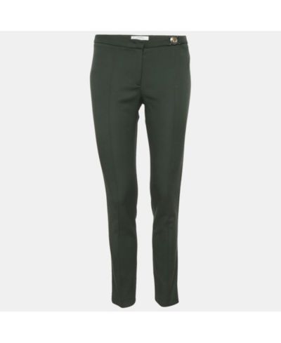 Брюки Versace Women's Collection Crepe Slim Fit Pre-Owned