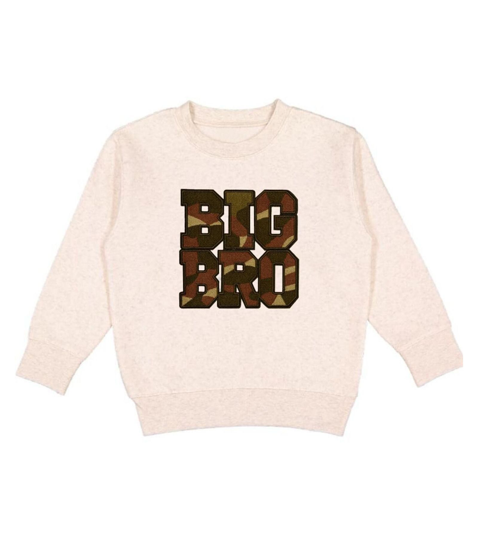 Детский свитшот Sweet Wink Boys Big Bro Camo Patch