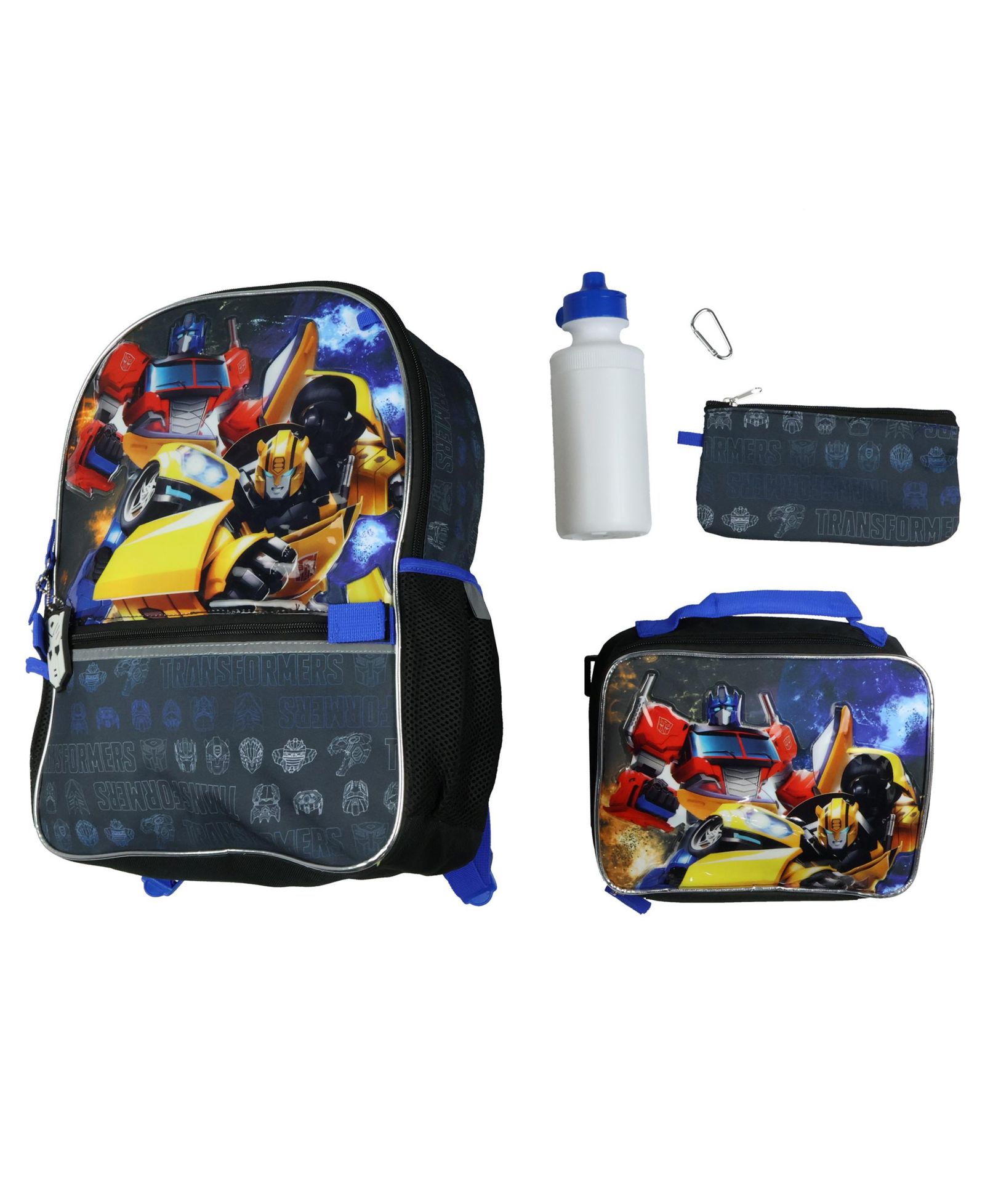 Набор из 5 сумок Transformers Optimus Prime and Bumblebee Backpack, 16"