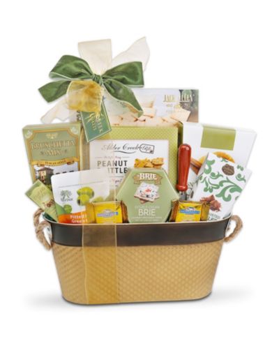 Alder Creek Gift Baskets The Tasteful Gourmet Gift Basket, 11 Piece Set
