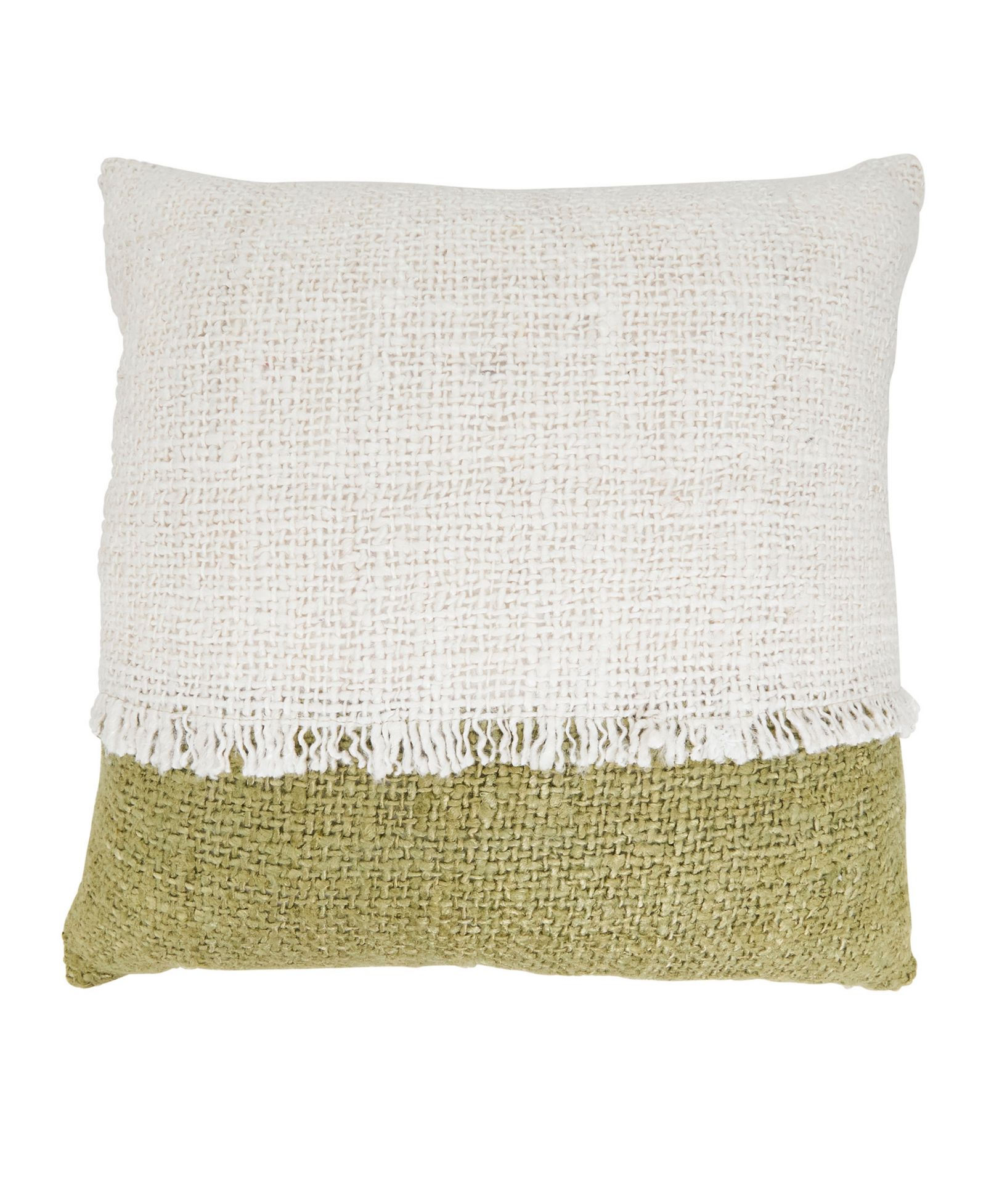 Декоративная подушка Saro Lifestyle с бахромой 20" x 20"