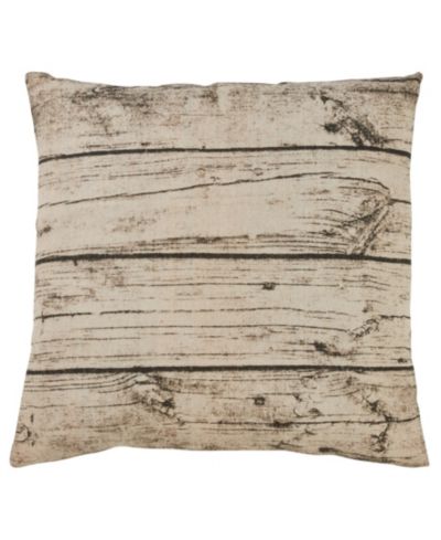 Декоративная подушка Saro Lifestyle Printed Wood Down Filled 20" x 20"