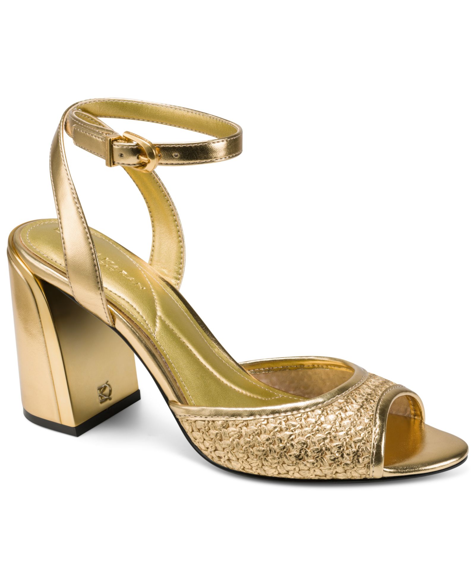 Donna Karan New York Women's Sinclair Ankle Strap Dress Sandals