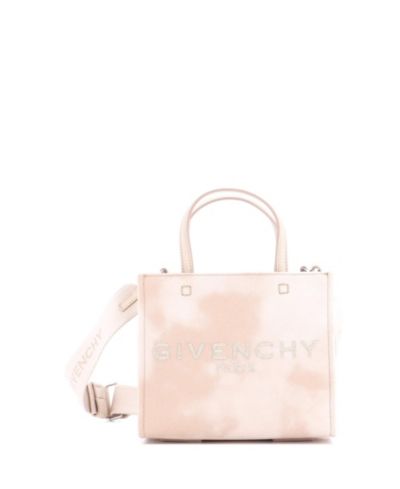 Сумка Givenchy Mini G-Tote из канваса, б/у