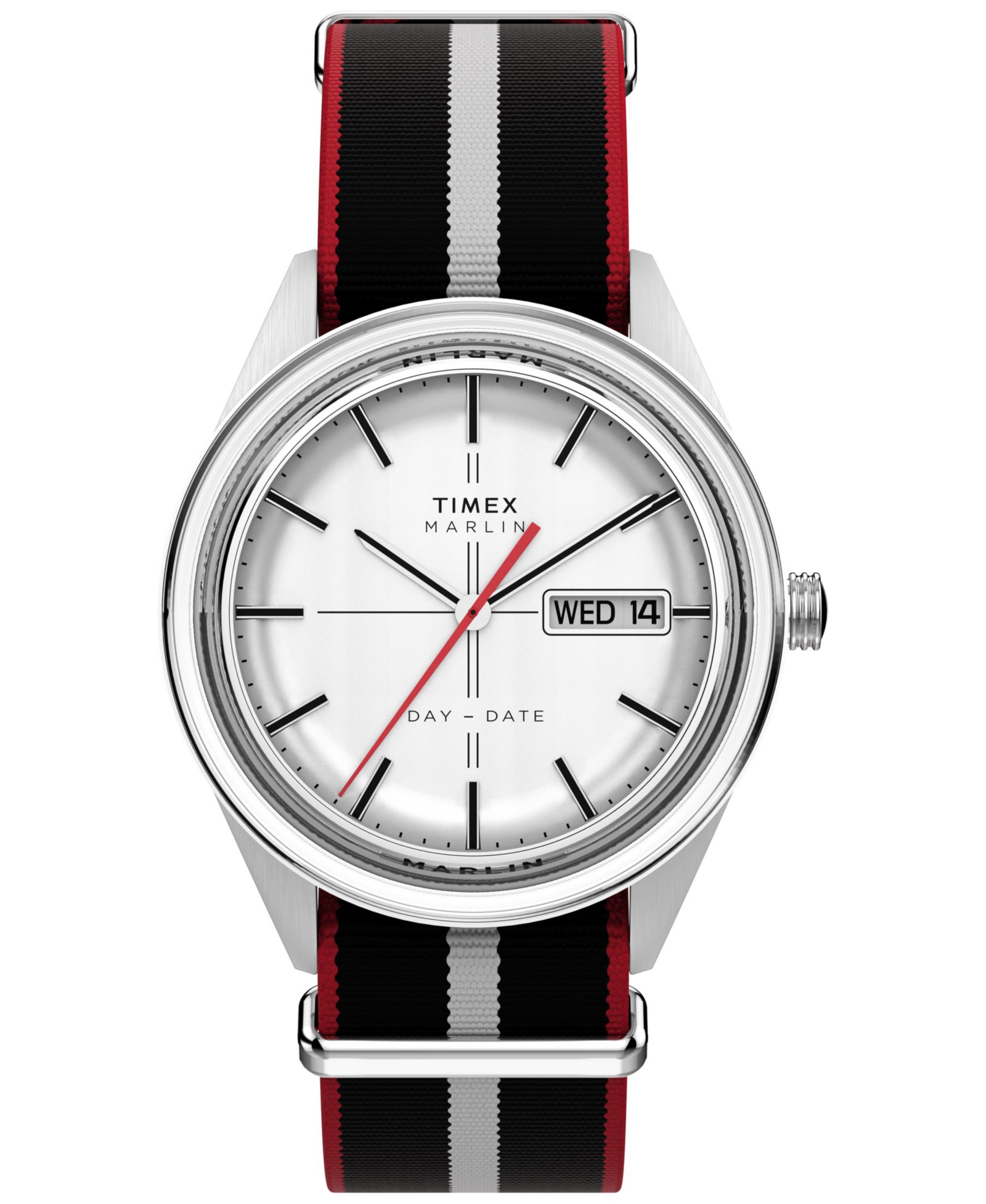 Timex Men's Quartz Analog Black Fabric Watch, 38mm