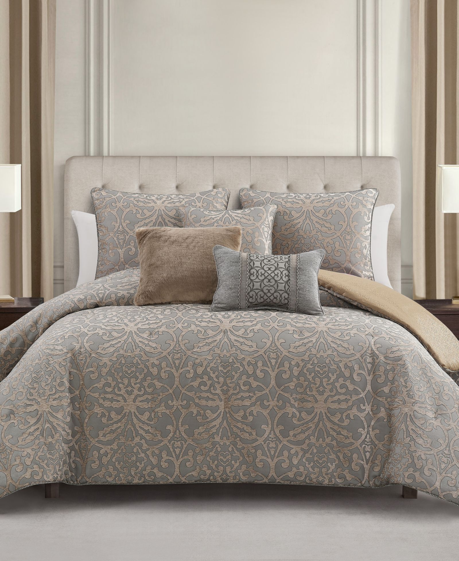 Waterford Carrick 3-Pc. Comforter Set, King
