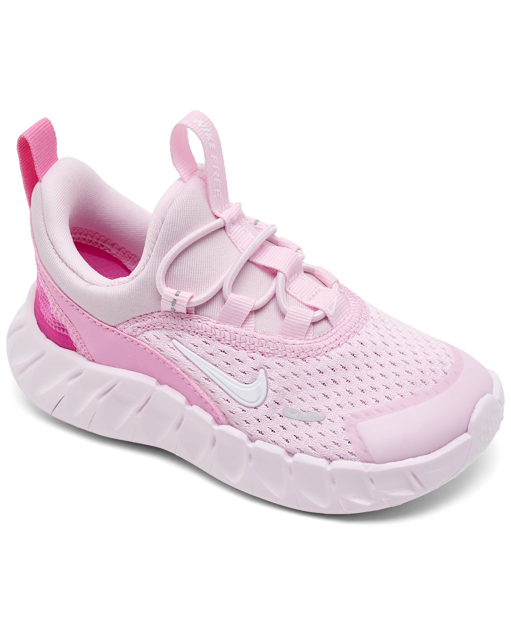 Nike Infant-Toddler Kids Free Ride Elastic Lace Running Sneakers from Finish Line
