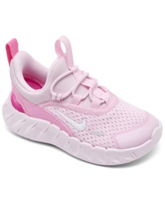 Nike Infant-Toddler Kids Free Ride Elastic Lace Running Sneakers from Finish Line