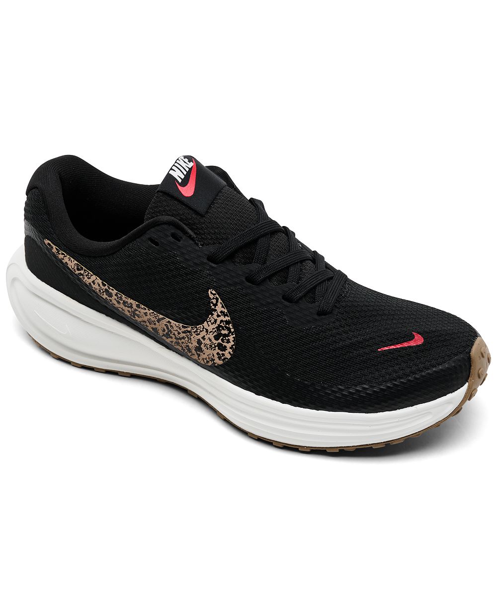 Женские беговые кроссовки Nike Revolution 8 с леопардовым принтом