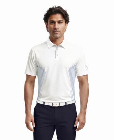 PGA TOUR Мужская рубашка polo Faux Seamless Mapped Golf Polo Shirt