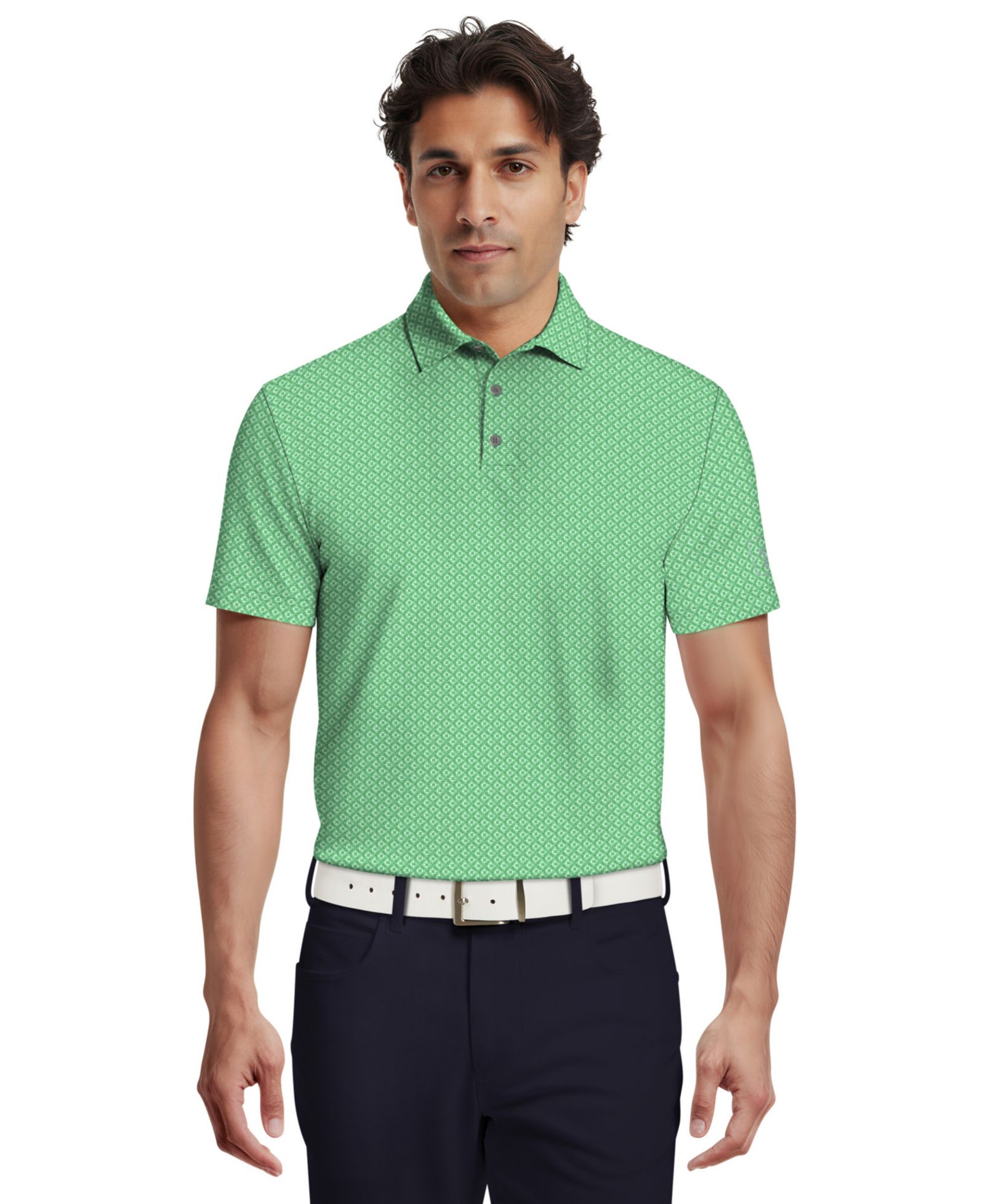 Мужская рубашка-поло PGA TOUR Essential Geo Print