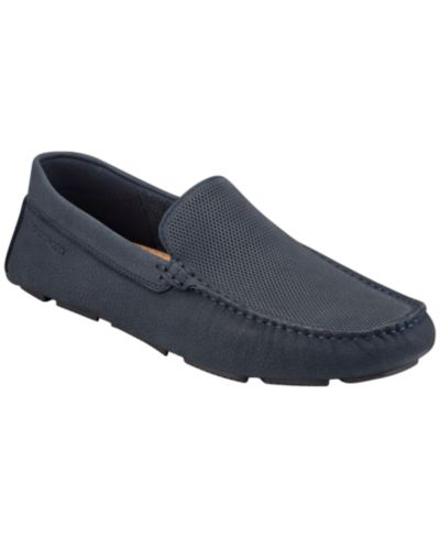 Dark Blue Leather