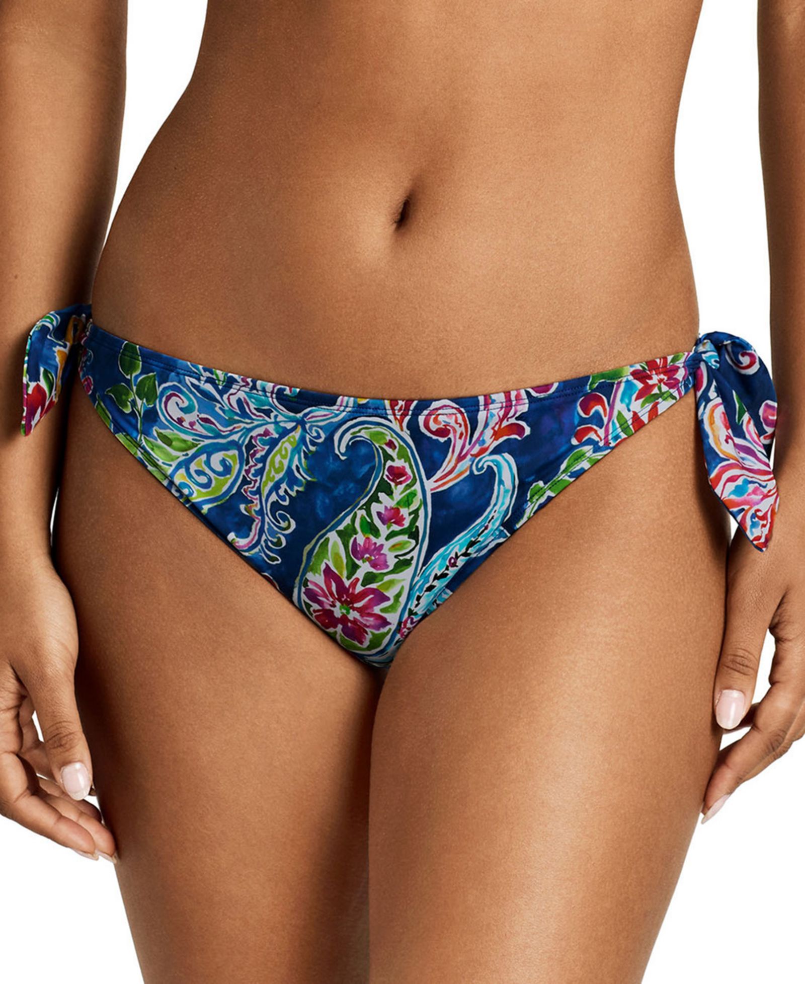 Lauren Ralph Lauren Women's Side Tie Scoop Hipster Bottoms
